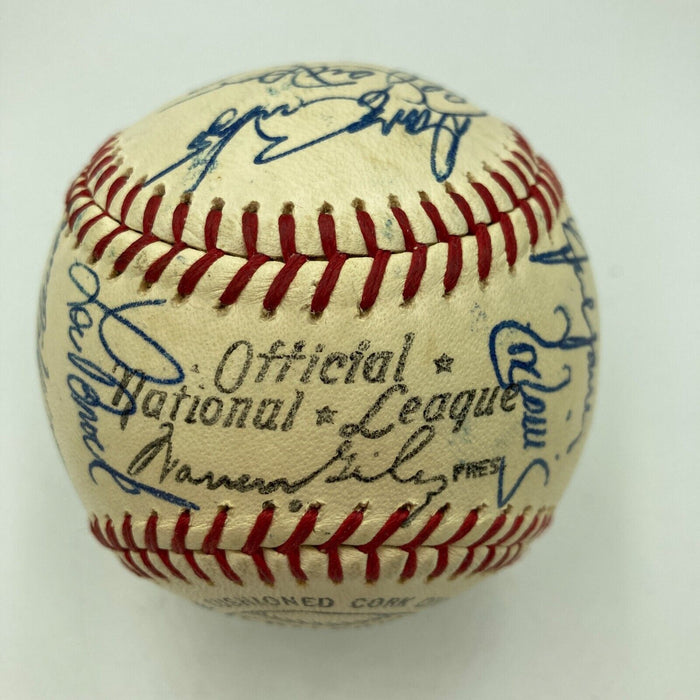 Beautiful 1967 St. Louis Cardinals World Series Champs Team Signed Baseball PSA
