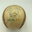 1949 New York Yankees World Series Champs Team Signed Baseball Beckett COA