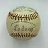 Beautiful 1955 San Diego Padres Team Signed Baseball W/ Ralph Kiner