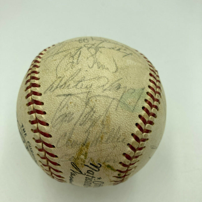1966 New York Mets Team Signed National League Baseball