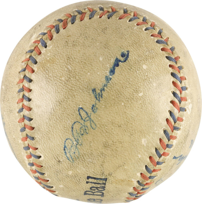 Earliest Known Ty Cobb Single Signed 1912 American League Baseball JSA COA