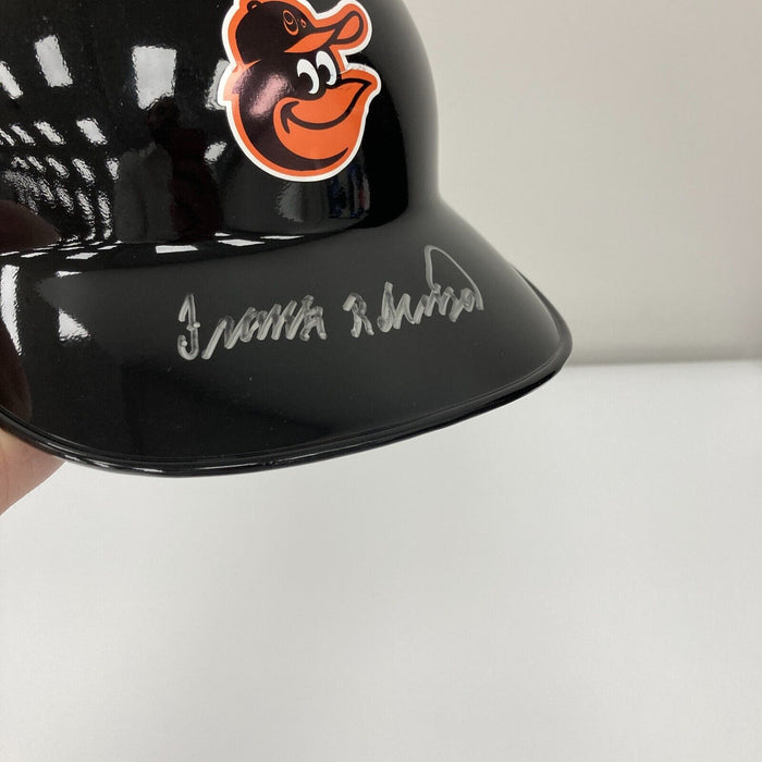 Frank Robinson Signed Authentic Baltimore Orioles Game Model Helmet PSA DNA COA