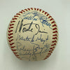 Mickey Mantle 1970's Hall Of Fame Induction Multi Signed Baseball JSA COA