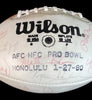 1980 NFL Pro Bowl Team Signed Wilson Official Football 30+ Sigs JSA COA