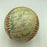 Nellie Fox 1954 Chicago White Sox Team Signed Baseball JSA COA