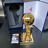 Tim Duncan Signed San Antonio Spurs NBA Championship Trophy With JSA COA