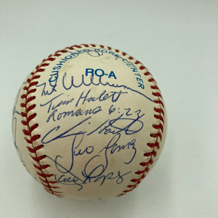 1994 Baltimore Orioles Team Signed Baseball Cal Ripken Jr. JSA COA