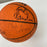 1985-86 Los Angeles Lakers Team Signed Basketball Abdul Jabbar Magic Johnson BAS