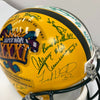 1996 Green Bay Packers Super Bowl Champs Team Signed Full Size Helmet JSA COA