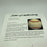 President George W. Bush Signed American League Baseball PSA DNA COA