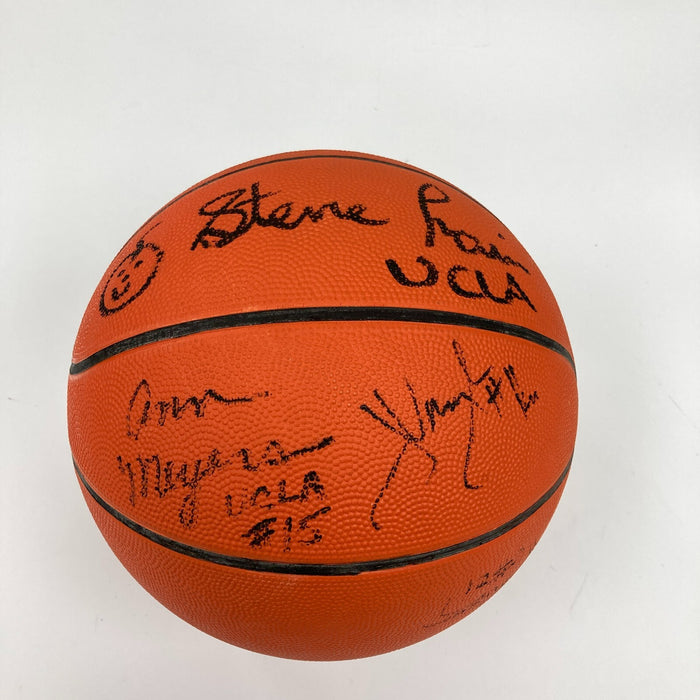 1997 Tim Duncan Rookie & John Wooden Award Winners Multi Signed Basketball PSA