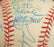 Kirby Puckett 1996 Minnesota Twins Team Signed Baseball JSA COA