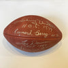Johnny Unitas HOF 1979 Len Dawson HOF 1987 Multi Signed NFL Football JSA COA
