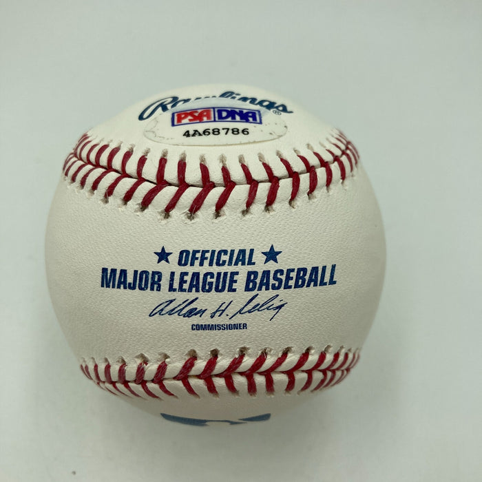 Angel Pagan Signed Major League Baseball 2012 W.S. Champs PSA DNA COA