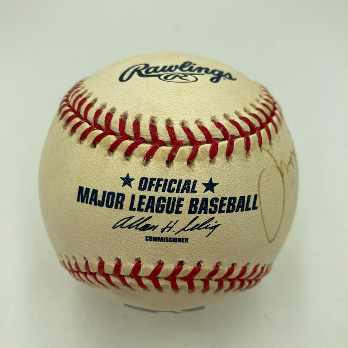 Michael Jackson Signed Autographed Major League Baseball Beckett COA