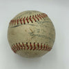 Historic 1944 New York Cubans Negro League Team Signed Baseball JSA COA