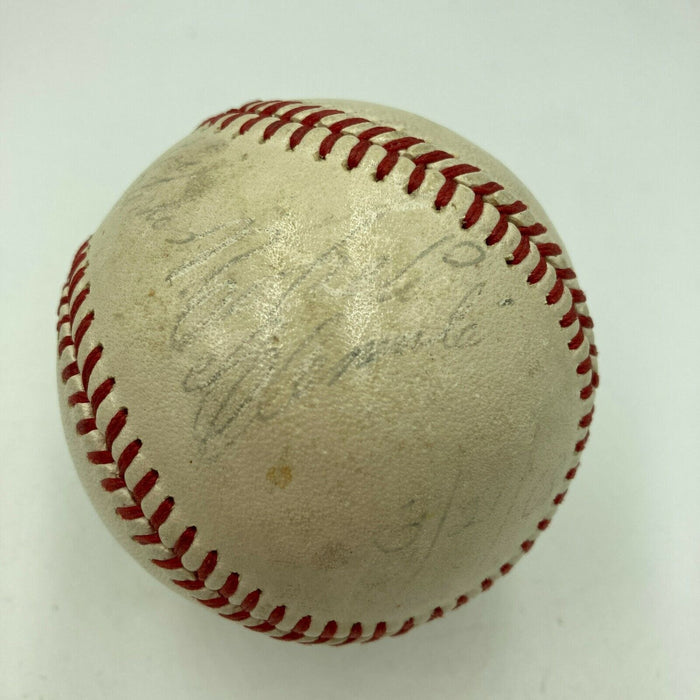 Roberto Clemente 1968 Single Signed Baseball JSA COA