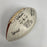 Joe Namath 1974 New York Jets Team Signed Vintage Wilson NFL Football JSA COA
