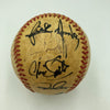 1981 Los Angeles Dodgers World Series Champs Team Signed Game Baseball JSA COA