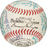 Beautiful Willie Mays 1957 All Star Game Team Signed Baseball PSA DNA COA
