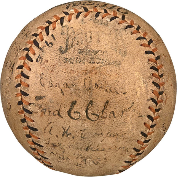 Honus Wagner 1915 Pittsburgh Pirates Team Signed National League Baseball JSA