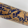 Beautiful Hall Of Fame Multi Signed Baseball Bat 52 Sigs Willie Mays JSA COA