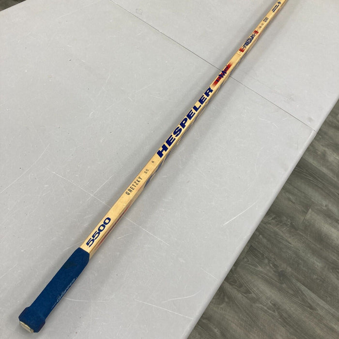 Wayne Gretzky Signed Game Issued Hespeler Hockey Stick PSA DNA