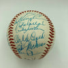 Lou Brock Orlando Cepeda Ralph Kiner Hall Of Fame Multi Signed NL Baseball