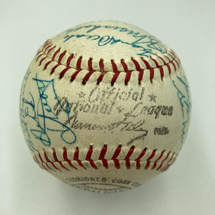 Roberto Clemente 1962 Pittsburgh Pirates Team Signed Baseball PSA DNA 8 N Mint