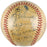 Earliest Known Willie Mays Pre Rookie 1949 New York Giants Signed Baseball JSA