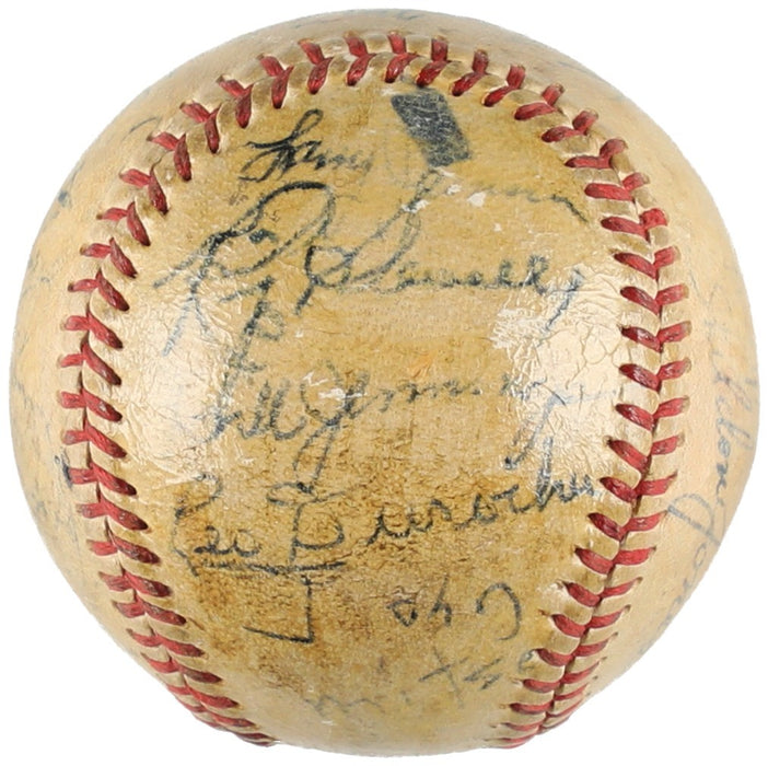 Earliest Known Willie Mays Pre Rookie 1949 New York Giants Signed Baseball JSA