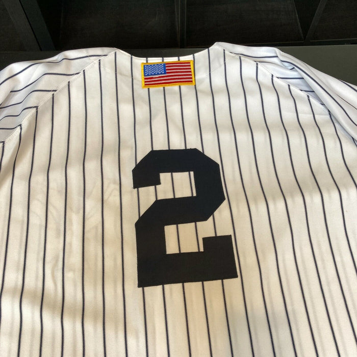 Derek Jeter Signed 2001 World Series New York Yankees Game Model Jersey PSA DNA