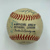 1972 Atlanta Braves Team Signed NL Baseball Eddie Mathews 27 Sigs JSA COA