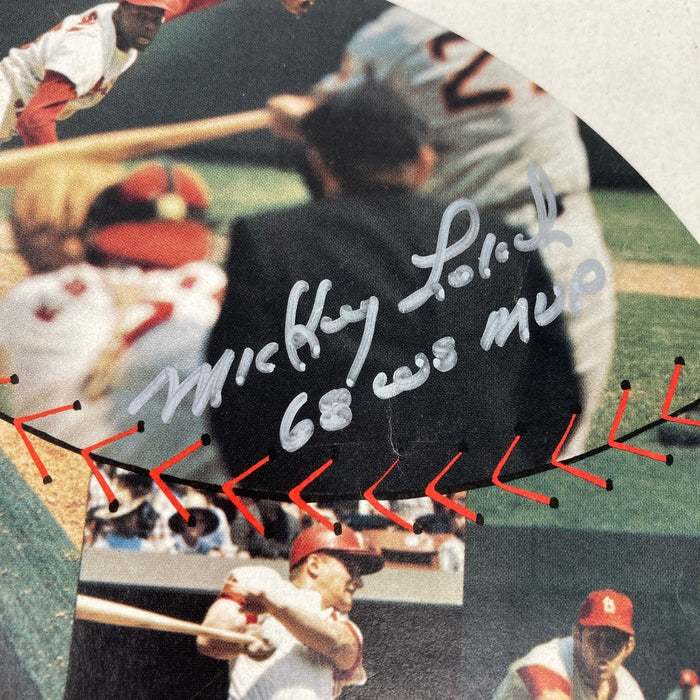Mickey Lolich "1968 W.S. MVP" Signed World Series Program JSA COA