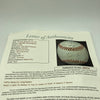 1995 Atlanta Braves World Series Champs Team Signed W.S. Baseball JSA COA