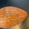 Beautiful 1955 Washington Redskins Team Signed Wilson The Duke Football PSA DNA