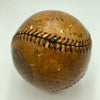 Christy Mathewson & Ty Cobb 1918 Team Signed National League Baseball JSA COA