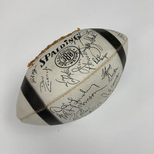 1972-73 Cleveland Browns Team-Signed Vintage Spalding Football