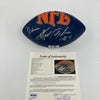 Walter Payton #34 Signed Wilson Chicago Bears Football JSA COA