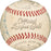1955 Oakland Oaks Minor League Team Signed Baseball With Lefty O'Doul PSA DNA