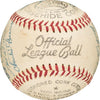 1955 Oakland Oaks Minor League Team Signed Baseball With Lefty O'Doul PSA DNA