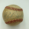 Ed Barrow Sweet Spot Hall Of Fame Signed Baseball Dec. 1953 Beckett COA RARE