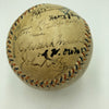 Christy Mathewson Babe Ruth Ty Cobb Ban Johnson Signed 1915 AL Baseball PSA DNA