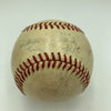 President Franklin D. Roosevelt First Pitch Signed Baseball April 14, 1941 JSA