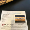 Beautiful Joe Dimaggio Signed Game Model Baseball Bat JSA Graded MINT 9