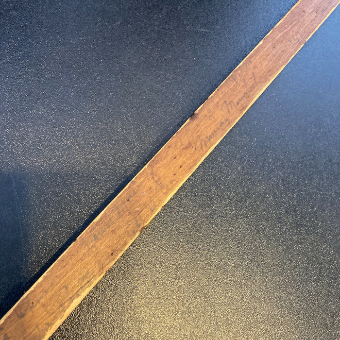 Howie Morenz 1935 New York Rangers Team Signed 24 Inch Hockey Stick JSA COA