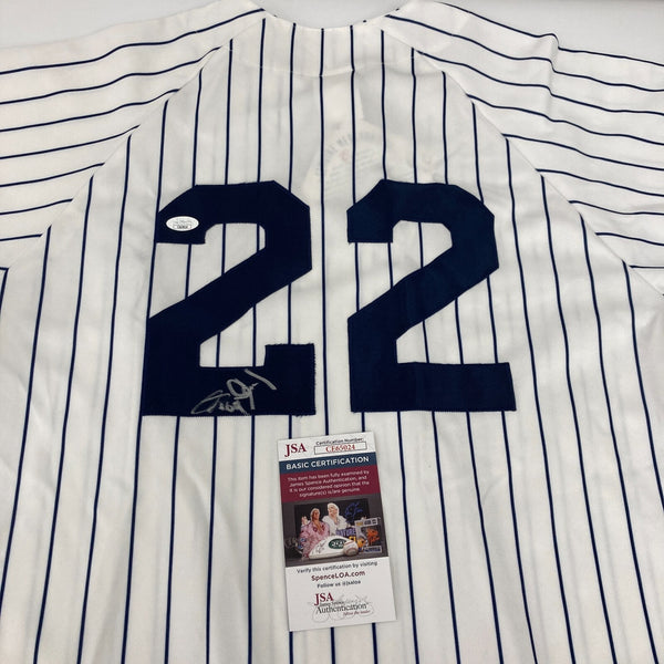 Roger Clemens Signed New York Yankees Majestic Jersey JSA COA