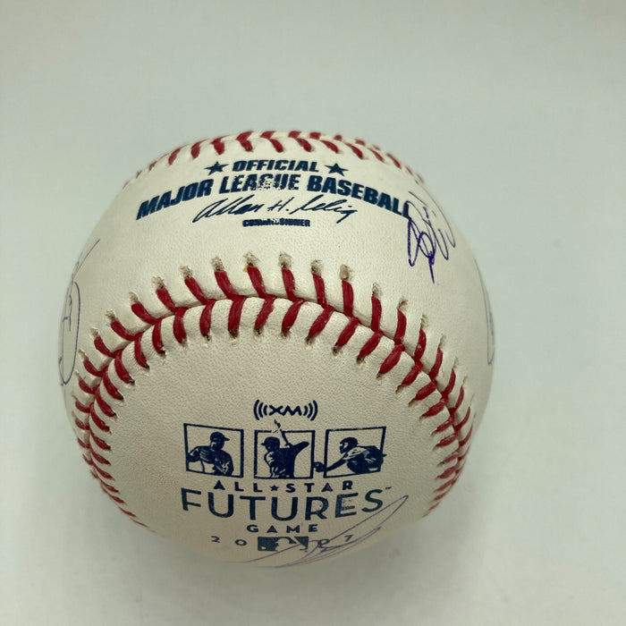 2007 All Star Game Futures Game Team Signed Baseball Joey Votto MLB Authentic