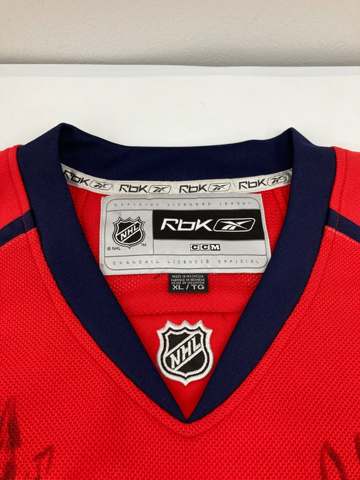 2007-2008 Washington Capitals Team Signed Game Jersey Alexander Ovechkin JSA COA