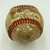 1940's World Series Umpires Signed Game Used Baseball With Ford Frick